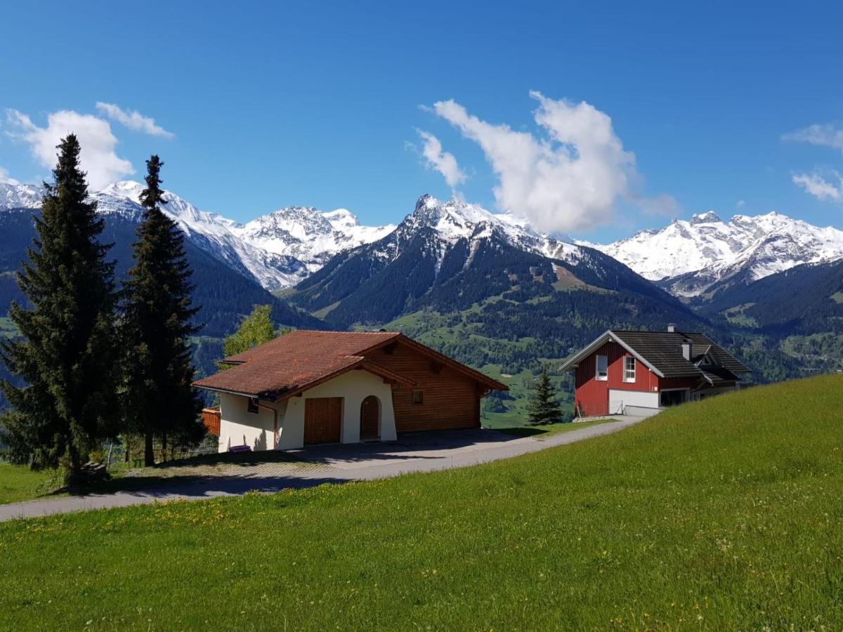 Panorama Chalet Montafon Bartholomäberg Dış mekan fotoğraf