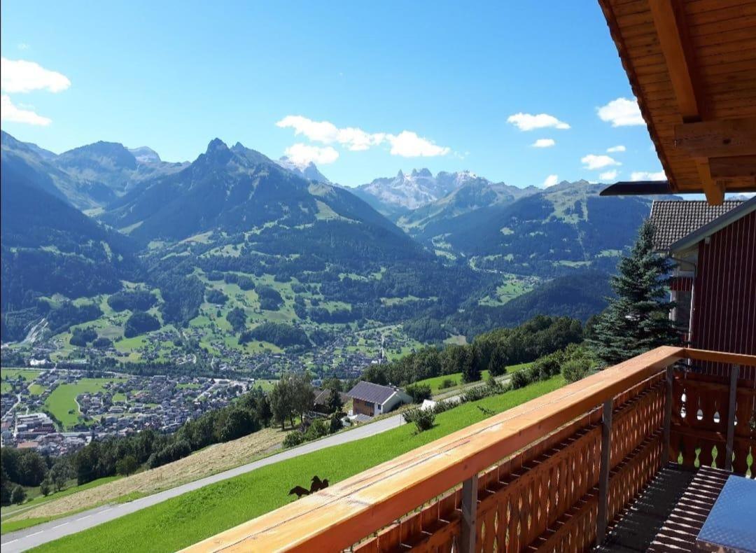Panorama Chalet Montafon Bartholomäberg Dış mekan fotoğraf