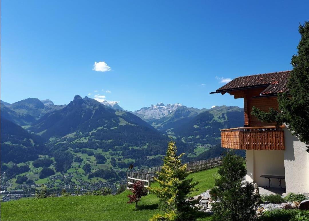 Panorama Chalet Montafon Bartholomäberg Dış mekan fotoğraf